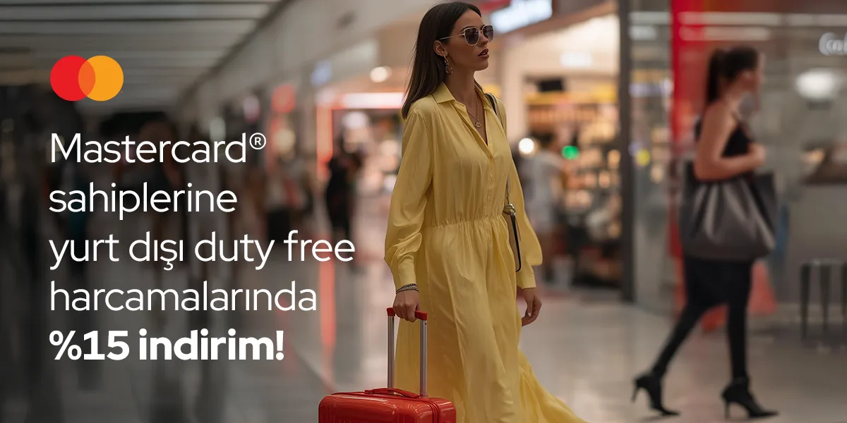 Odeabank ile Yurt Dışı Duty Free İndirimi