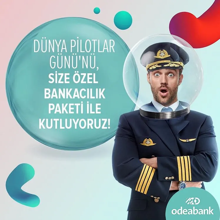 Odeabank’tan Pilotlara Özel Bankacılık Paketi!