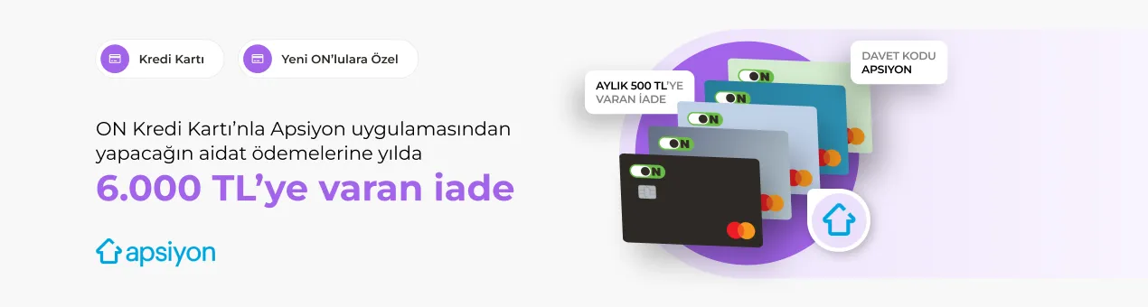 ON & APSİYON Kampanyası: %50 İade Fırsatı!
