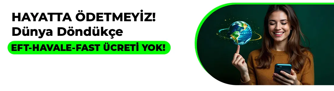ON'dan Ücretsiz Para Transferleri!