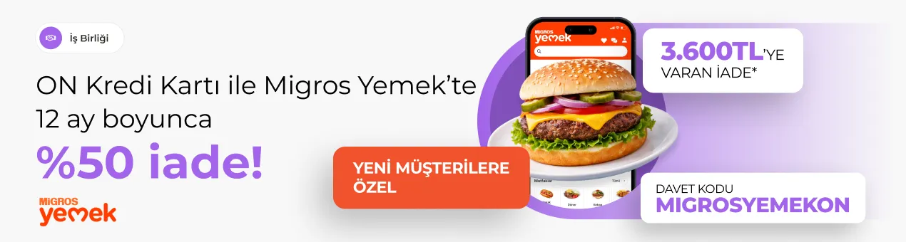 ON Dijital Migros Yemek Kampanyası