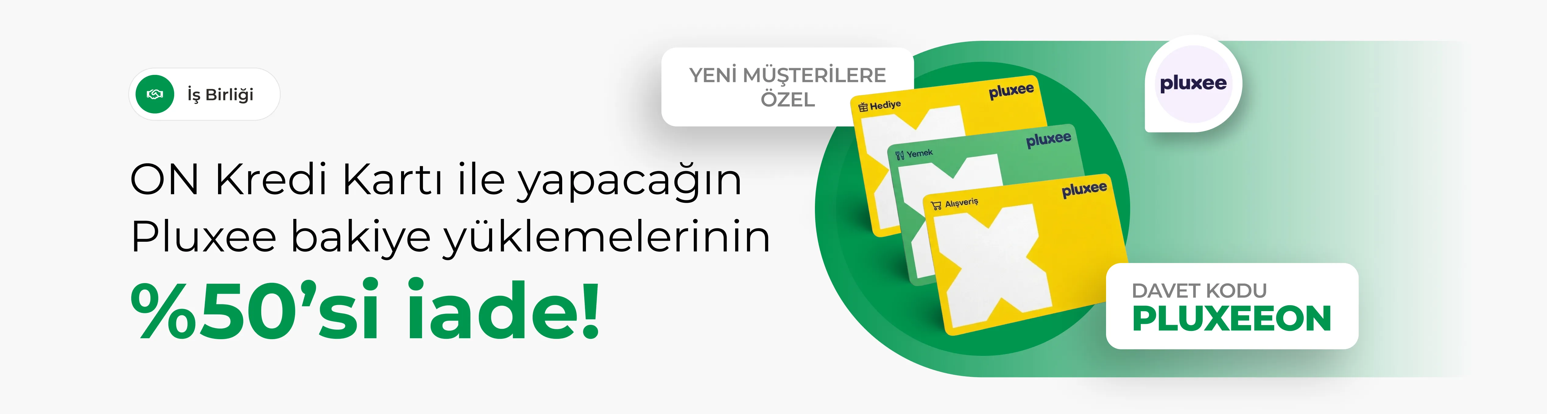 Pluxee Kampanyası: %50 İade Fırsatı!