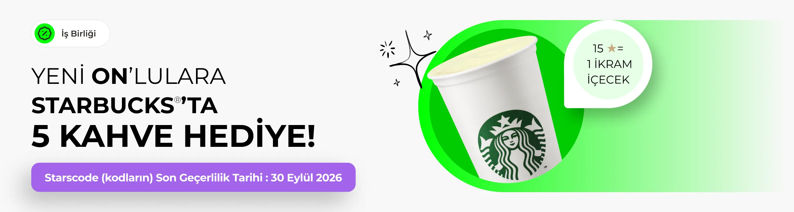 Starbucks OnDijital Kampanyası - Eylül 2026