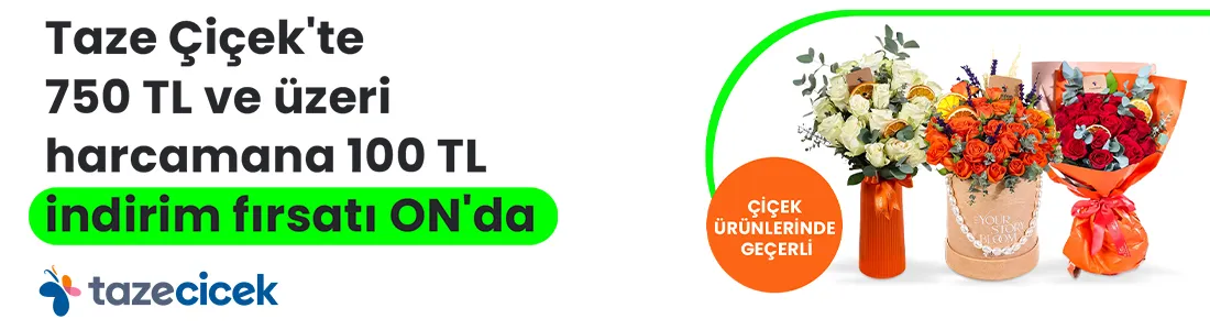ON Dijital & Tazeçiçek Kampanyası: %100 İndirim Fırsatı