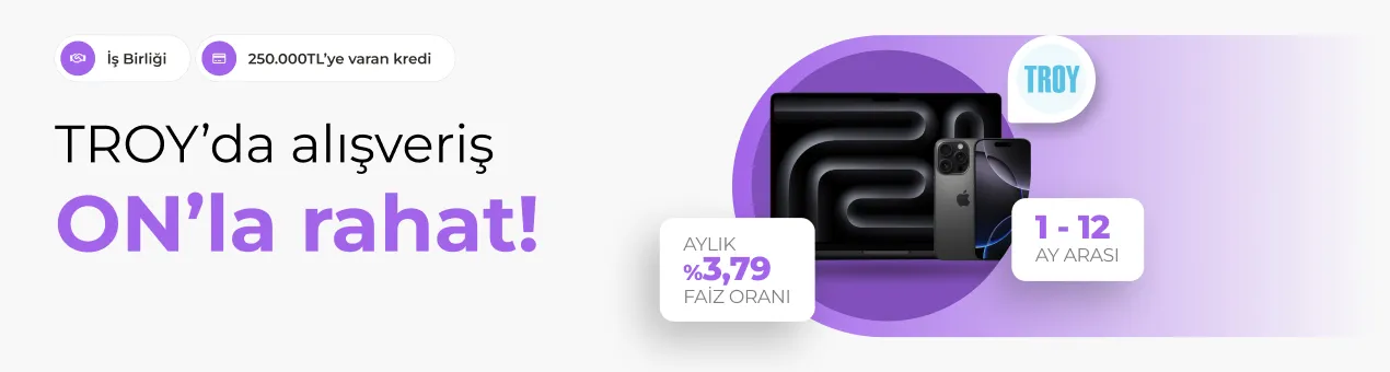 On Dijital TROY Kampanyası: iPhone ve Macbook'ta Avantajlı Fırsat!