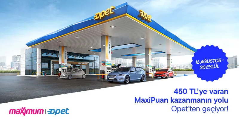 Opet ve İş Bankası MaxiPuan Kampanyası