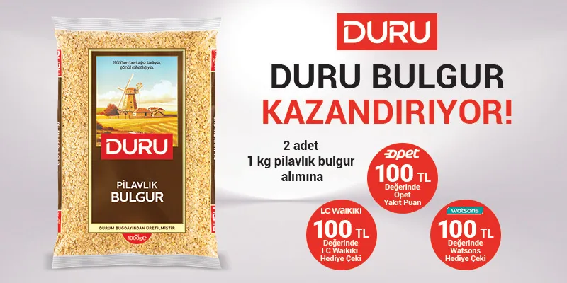 Opet Duru Bakliyat Kampanyası: Yakıt Puanı Kazanın!