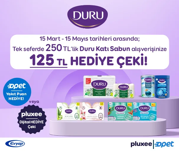 Opet ile Çek Kazan Duru Katı Sabun Kampanyası