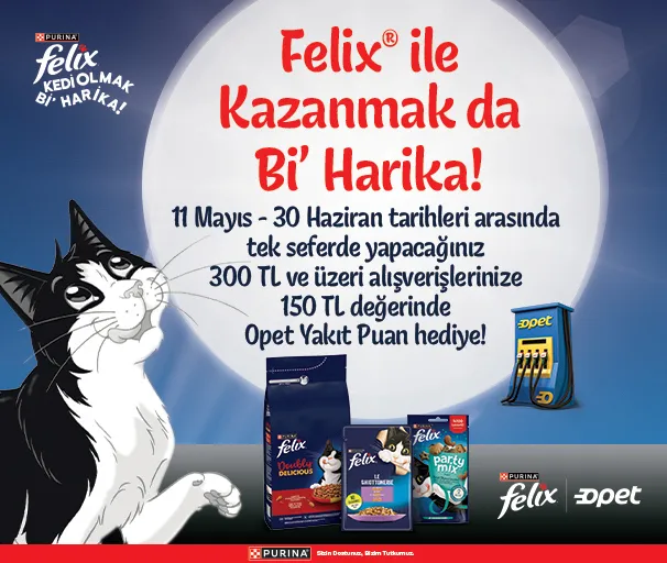 Opet ile Çek Kazan Nestle Felix Kampanyası