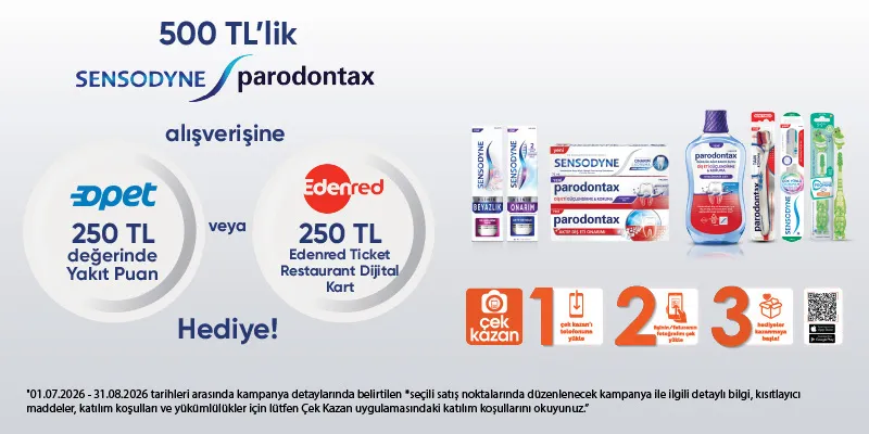 Opet Sensodyne Parodontax Kampanyası: Yakıt Puanı Kazanın!