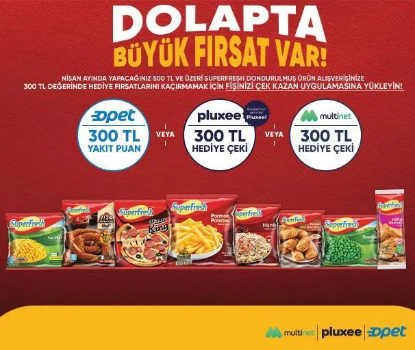 Opet ile Çek Kazan Superfresh Kampanyası