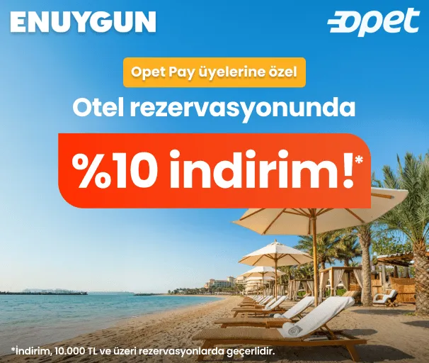 Opet ile Enuygun Otel Kampanyası