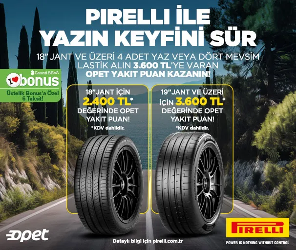 Opet ile Pirelli Kampanyası