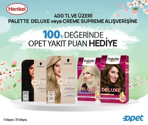 Opet ile Qumpara Henkel Kampanyası