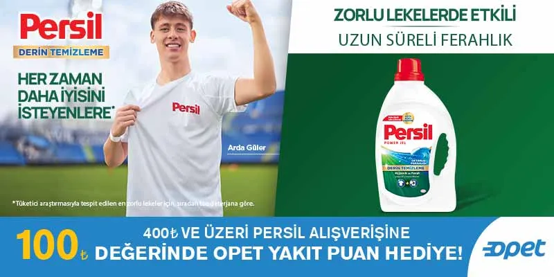 Opet & Persil: Yakıt Puan Kazandıran Kampanya