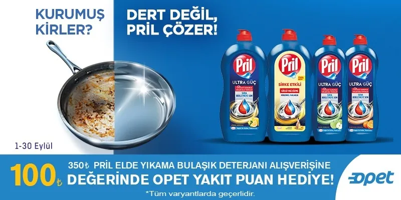 Opet Pril Kampanyası: Yakıt Puan Kazanma Fırsatı!