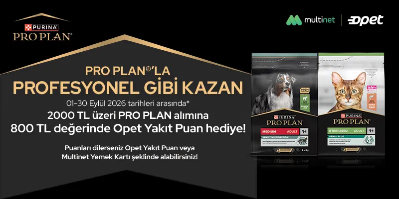 Opet x Pro Plan: Yakıt Puanları Kazanma Kampanyası