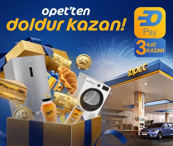 Opet Doldur Kazan ile Harcadıkça Kazan!