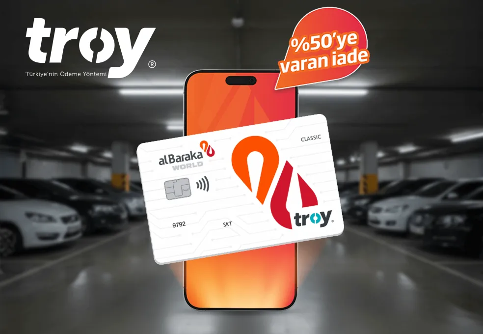 Albaraka Troy ile Otopark ve Vale İadesi