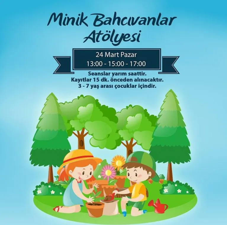 Özdilek Afyon AVM Minik Bahçıvanlar Atölyesi! Özdilek Afyon AVM Minik Bahçıvanlar Atölyesi!