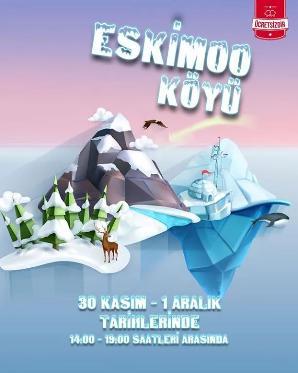 Eskimo köyü ÖzdilekPark Antalya’ya geliyor!