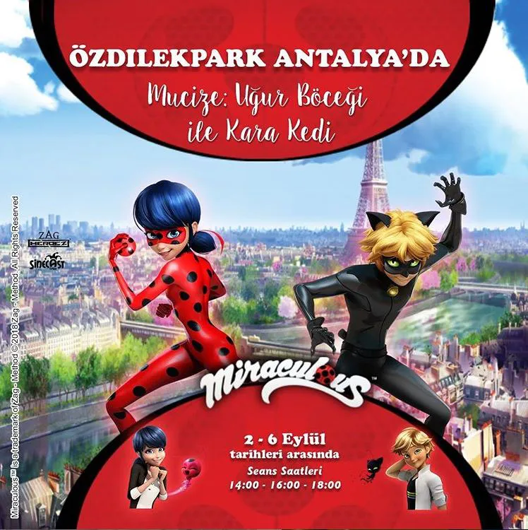 Özdilekpark Antalya Mucize: Uğur Böceği ile Kara Kedi Etkinliği!