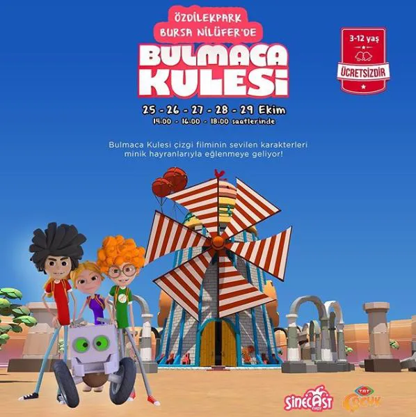ÖzdilekPark Bursa Bulmaca Kulesi Etkinliği! ÖzdilekPark Bursa Bulmaca Kulesi Etkinliği!