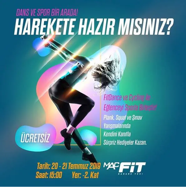 ÖzdilekPark İstanbul Dans ve Spor Etkinliği! ÖzdilekPark İstanbul Dans ve Spor Etkinliği!