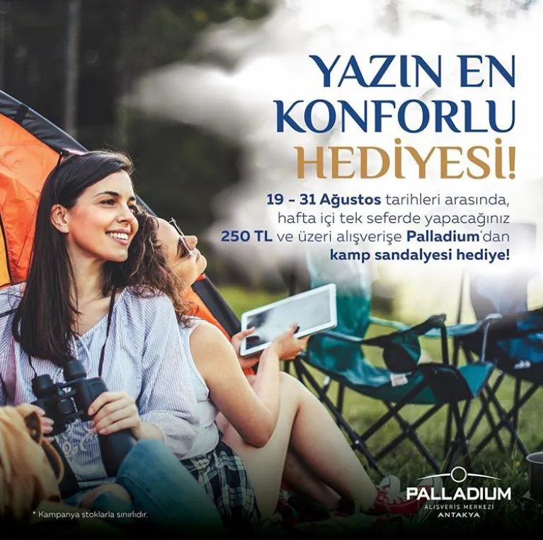 Yaz konforunun keyfini Palladium Antakya ile yaşa!