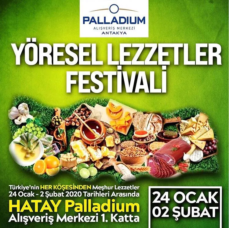 Palladium Antakya Yöresel Lezzet Festivali!