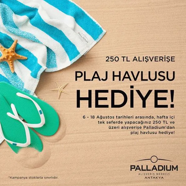 Palladium Antakya’dan hediyeler bitmiyor!