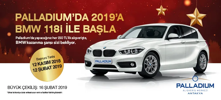 Palladium'da 2019'a BMW 118i ile başla!