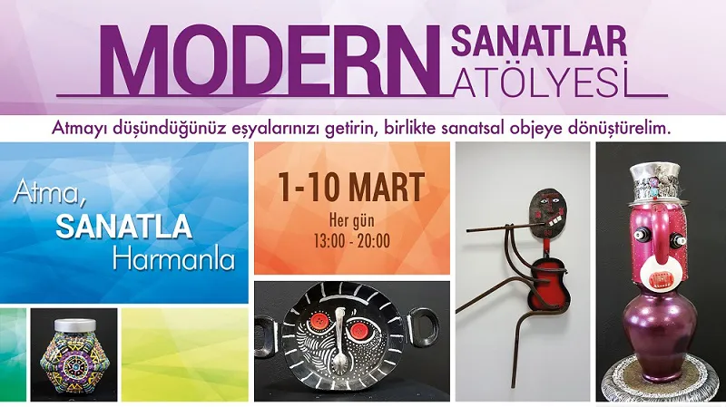 Palm City Mersin AVM Modern Sanatlar Atölyesi!