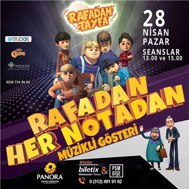 Çocuklar! Rafadan Tayfa macerasına ortak olmaya var mısınız?