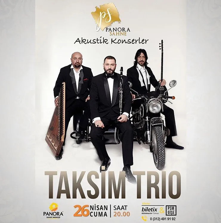 Panora Sahne Taksim Trio Konseri!