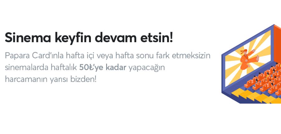 Papara Card Inla Sinema Keyfin Devam Etsin