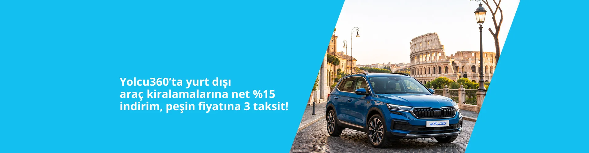 Paraf x Yolcu360: Yurt Dışı Araç Kiralama İndirimi