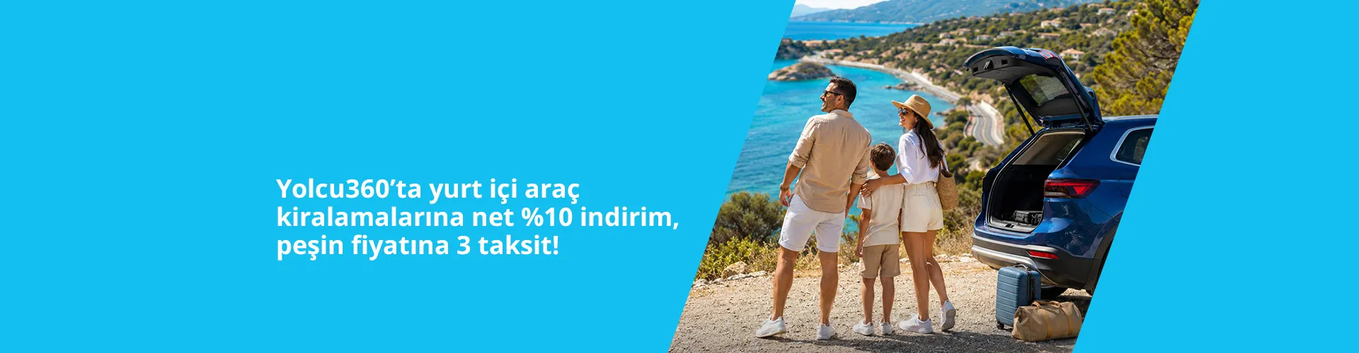 Paraf x Yolcu360: Yurt İçi Araç Kiralama %10 İndirimi