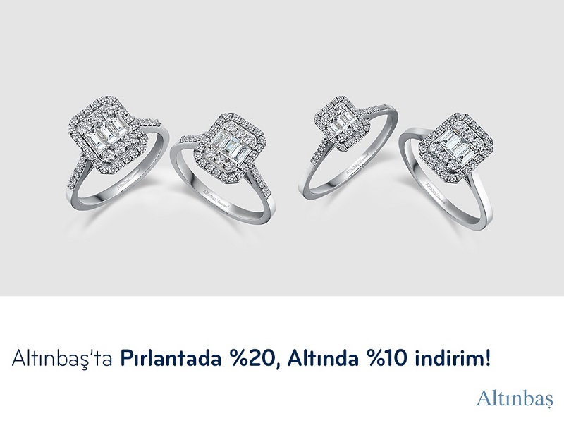 Paraf ile Altınbaş Pırlantada %20, Altında %10 İndirim Fırsatı! Paraf ile Altınbaş Pırlantada %20, Altında %10 İndirim Fırsatı!