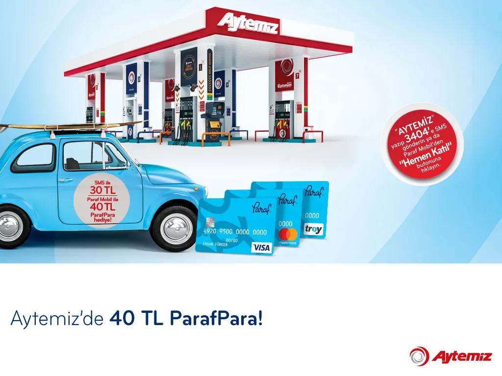Aytemiz'de 40 TL ParafPara Fırsatı! Aytemiz'de 40 TL ParafPara Fırsatı!