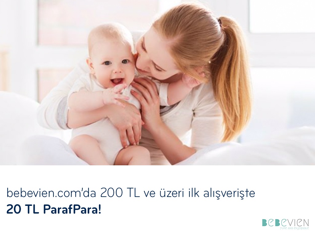 Paraf ile bebevien.com’da 20 TL ParafPara!