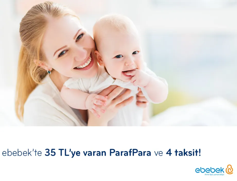 Paraf ile ebebek’te 35 TL’ye varan ParafPara!