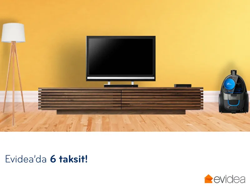 Paraf ile Evidea’da 6 Taksit Fırsatı!