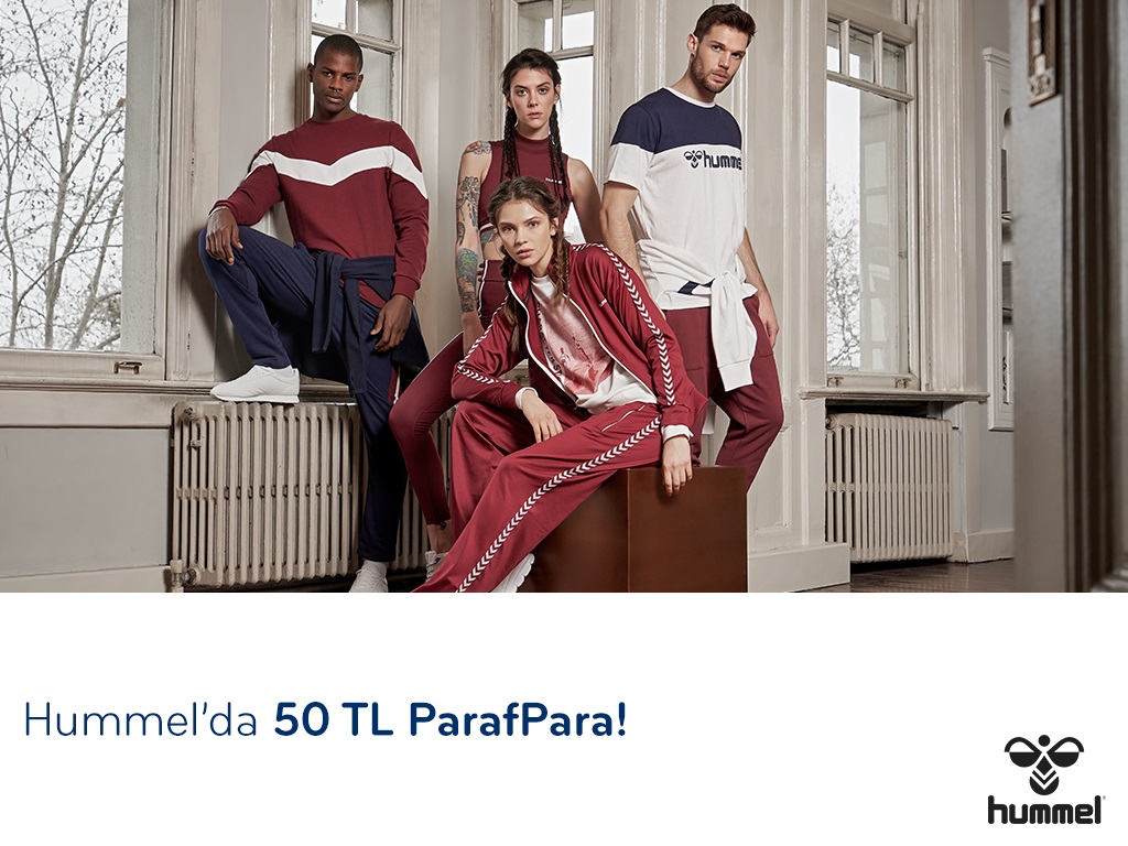 Paraf ile Hummel’da 50 TL ParafPara!
