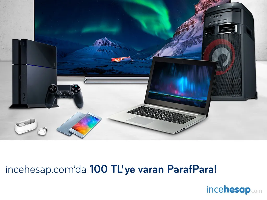 Paraf ile incehesap.com’da 100TL’ye Varan ParafPara!