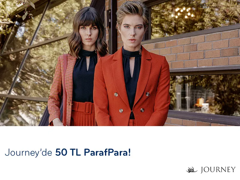Paraf ile Journey’de 50 TL ParafPara! Paraf ile Journey’de 50 TL ParafPara!
