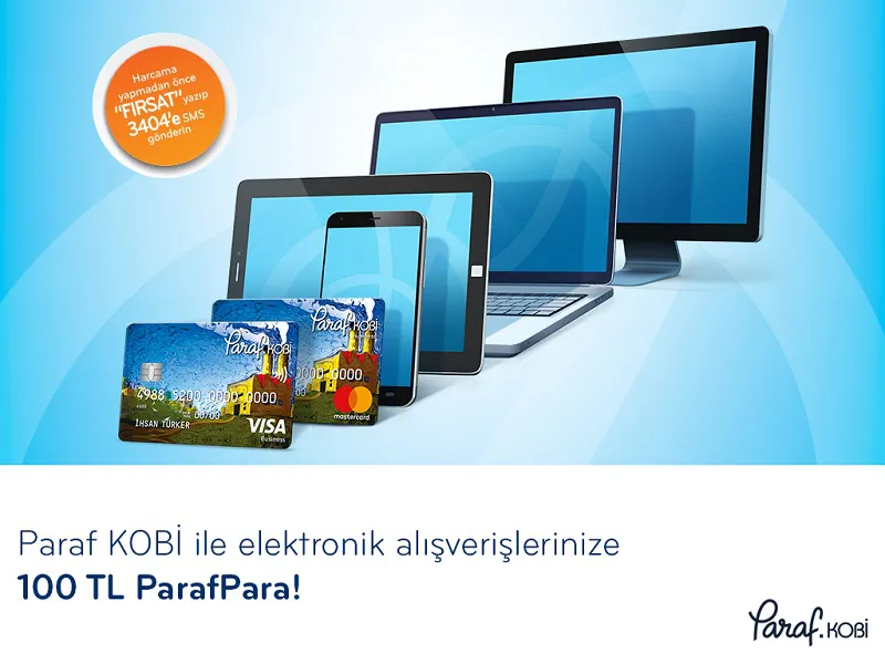 Paraf Esnaf ve Paraf Kobi ile Elektronikte 100 TL Parafpara! Paraf Esnaf ve Paraf Kobi ile Elektronikte 100 TL Parafpara!
