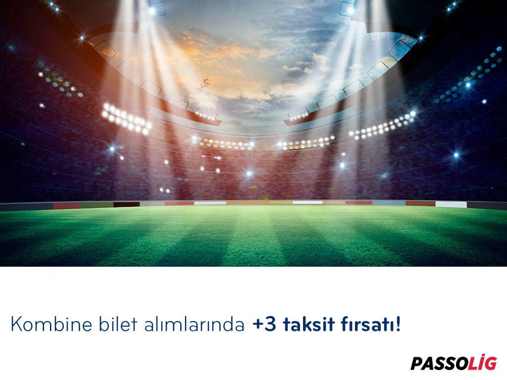 Passolig Kombine Bilet Satışlarında +3 taksit! Passolig Kombine Bilet Satışlarında +3 taksit!