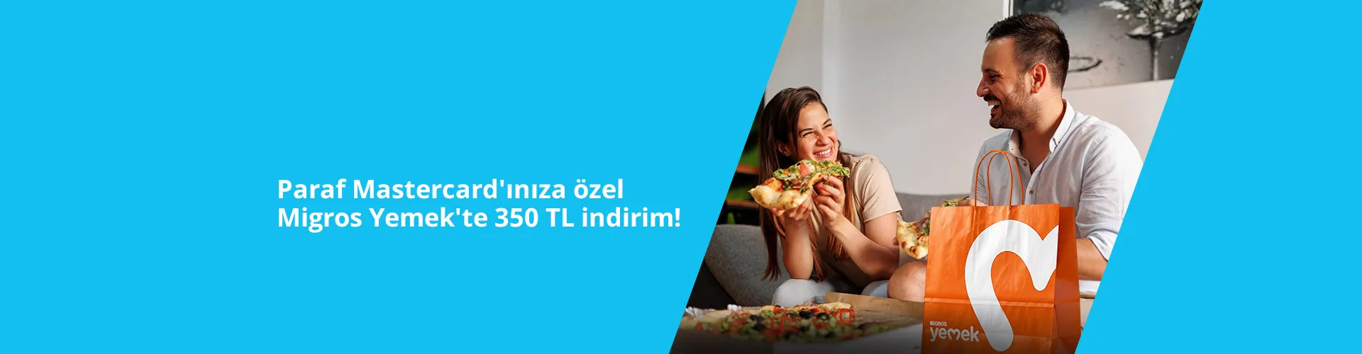 Paraf Mastercard ile Migros Yemek'te İndirim!