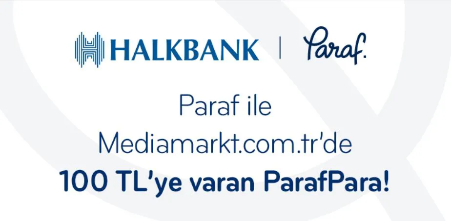 Paraf ile Mediamarkt.com.tr’de 100TL’ye Varan ParafPara!